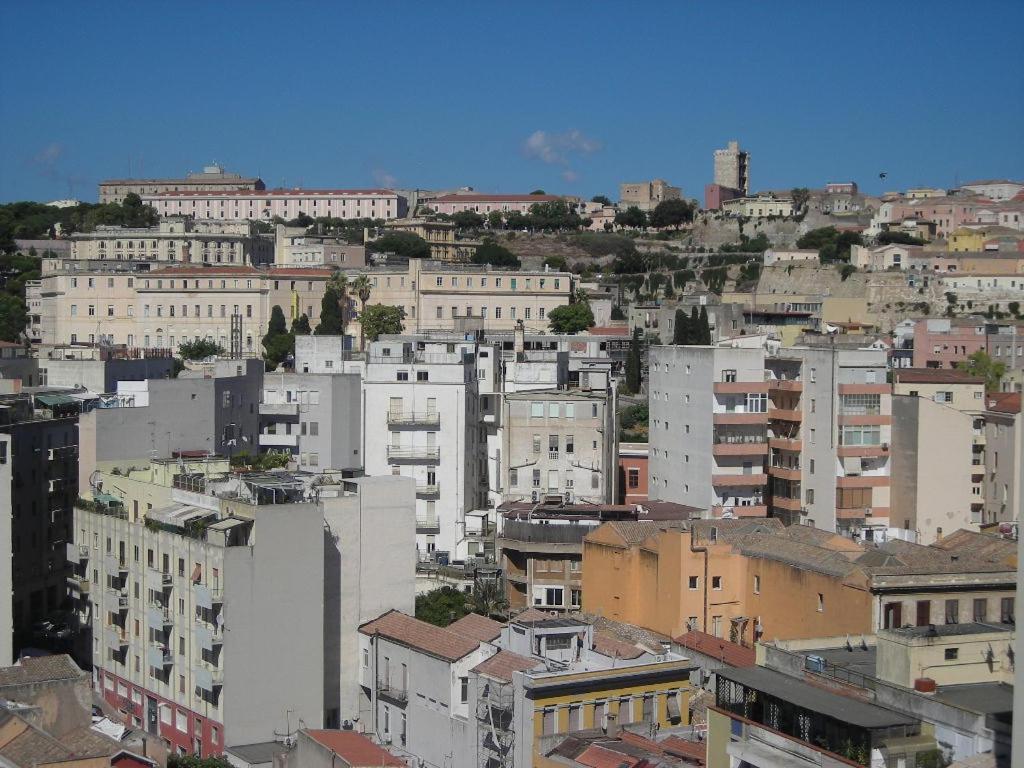 Appartamento Panoramico Cagliari, I Tre Grilli, Centro Екстер'єр фото