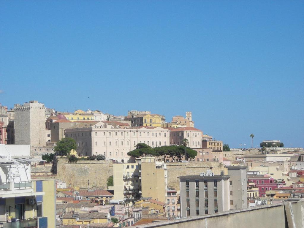 Appartamento Panoramico Cagliari, I Tre Grilli, Centro Екстер'єр фото
